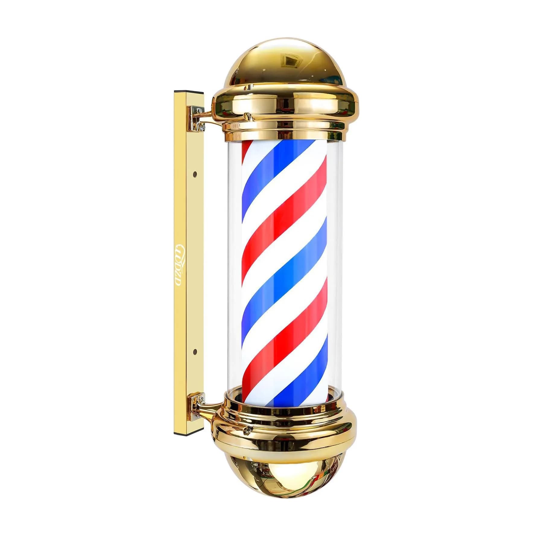 BARBER POLE 87cm GOLD