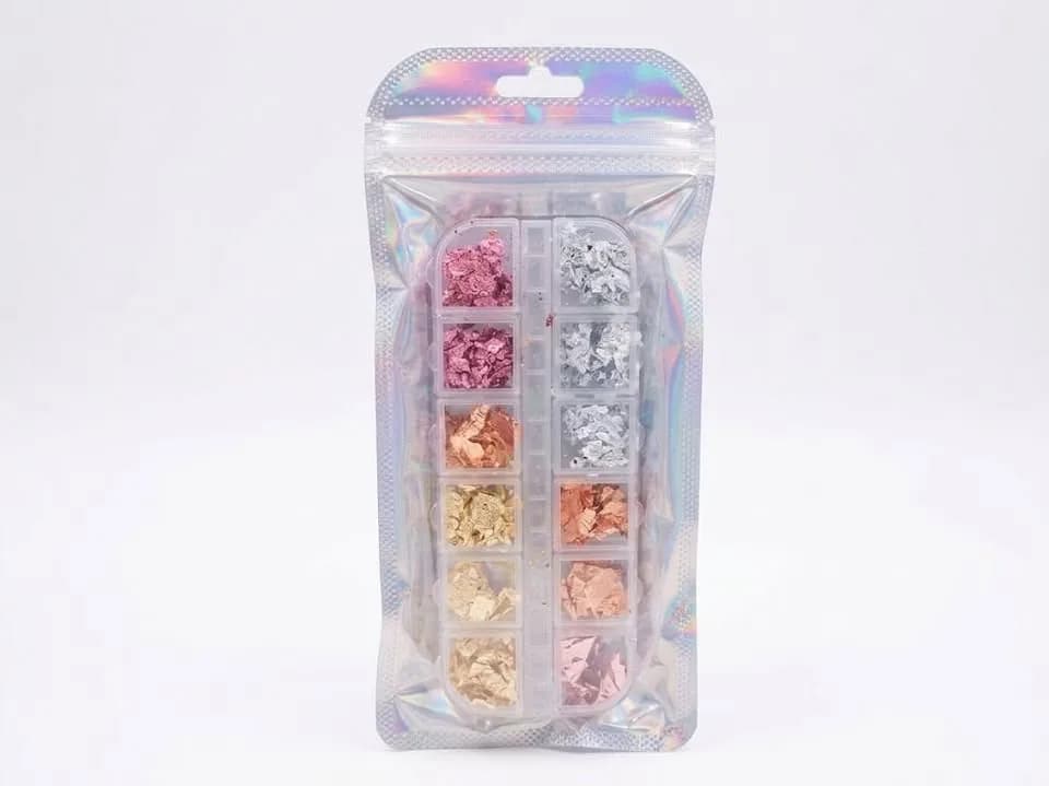 BOITE DE DESEIGNE POUR ONGLE 12PCS