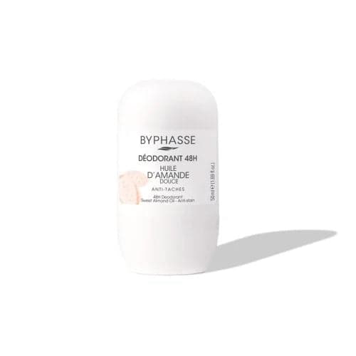 BYPHASSE ROLL ON DEO ANTI TACHE HUILE D'AMANDE DOUCE 50ML