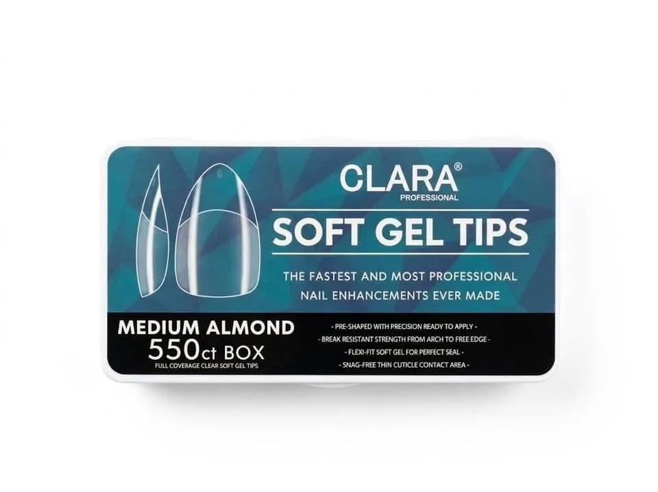 CAPSUL A ONGLE CLARA AMERICAN 550 PCS PCS 1-3