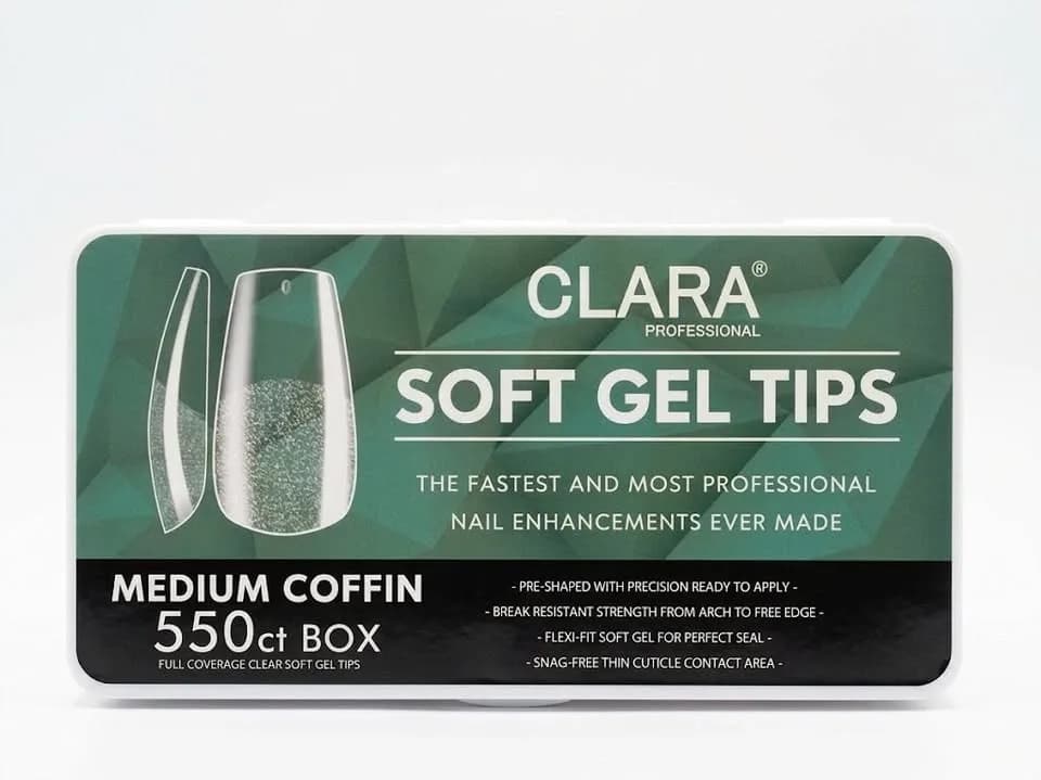 CAPSUL A ONGLE CLARA AMERICAN 550 PCS PCS 1-3 1