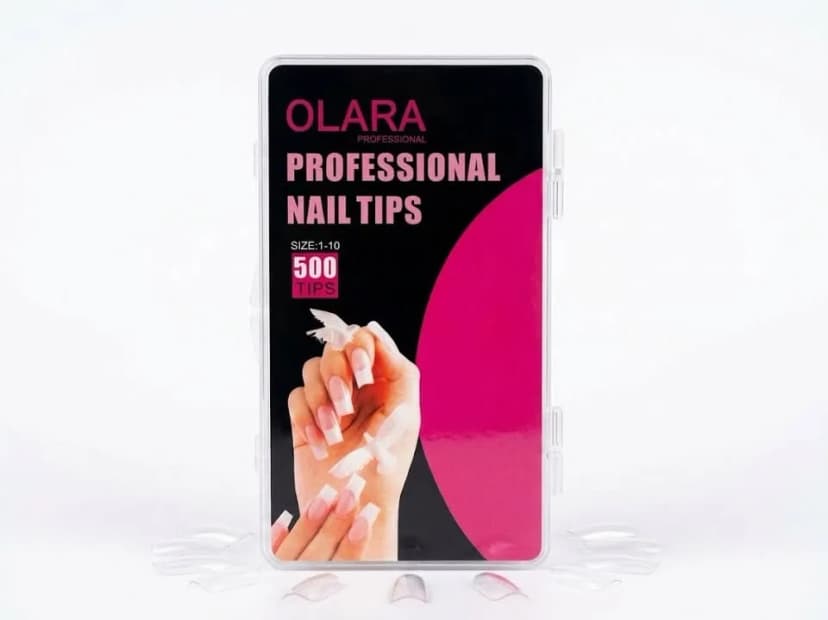 CAPSUL A ONGLE CLARA FORME U 500 PCS