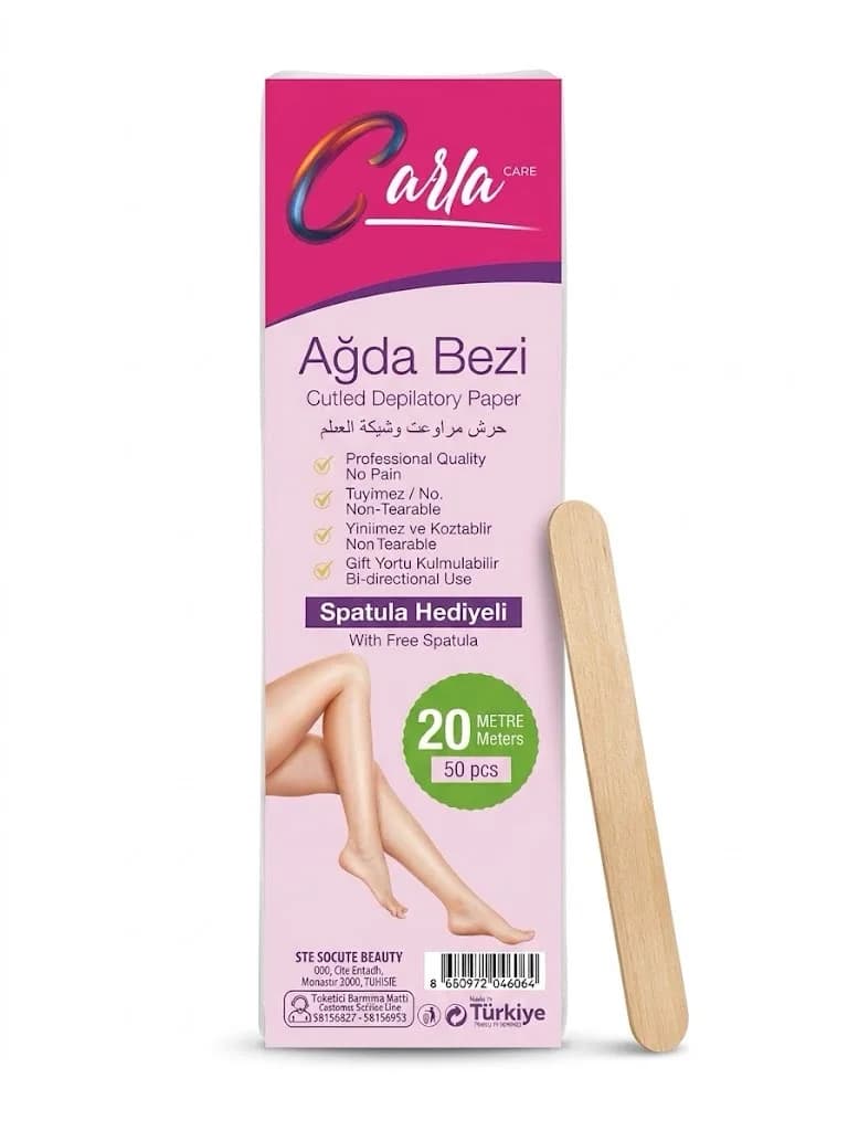 CARLA PAPIER DEPILATOIRE 50PCS