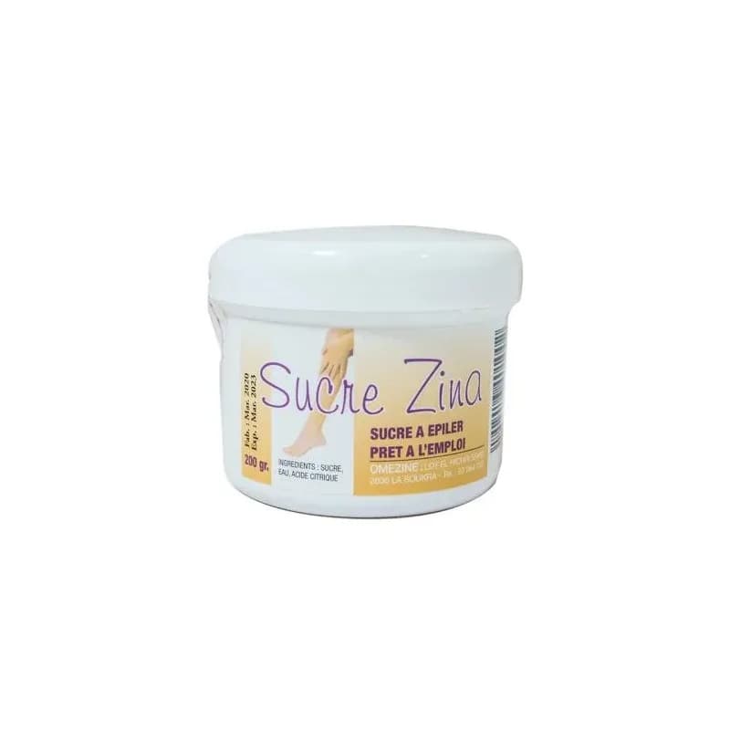 CREME DEPIL ZINA SUCRE
