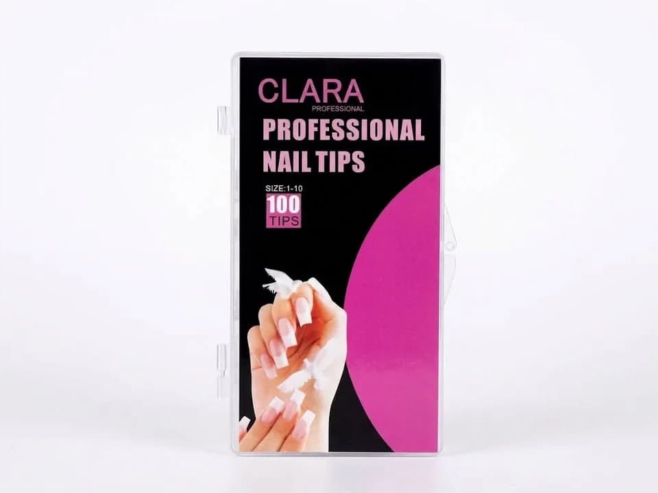 FAUX ONGLES CLARA 100PCS CARRE