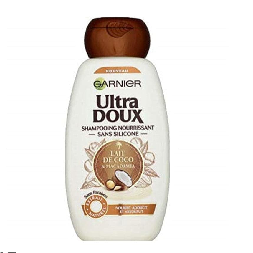 GARNIER ULTRA DOUX SHAMPOING LAIT DE COCO 250ML