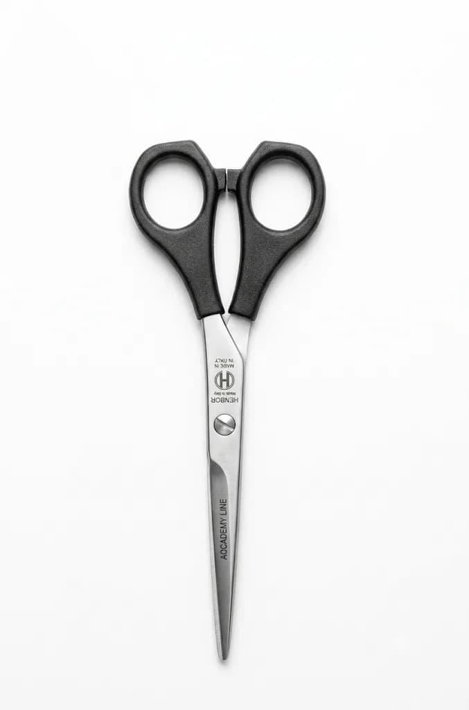 HENBOR CISEAU A CHEVEUX MANCHE P 6 INOX 747/6