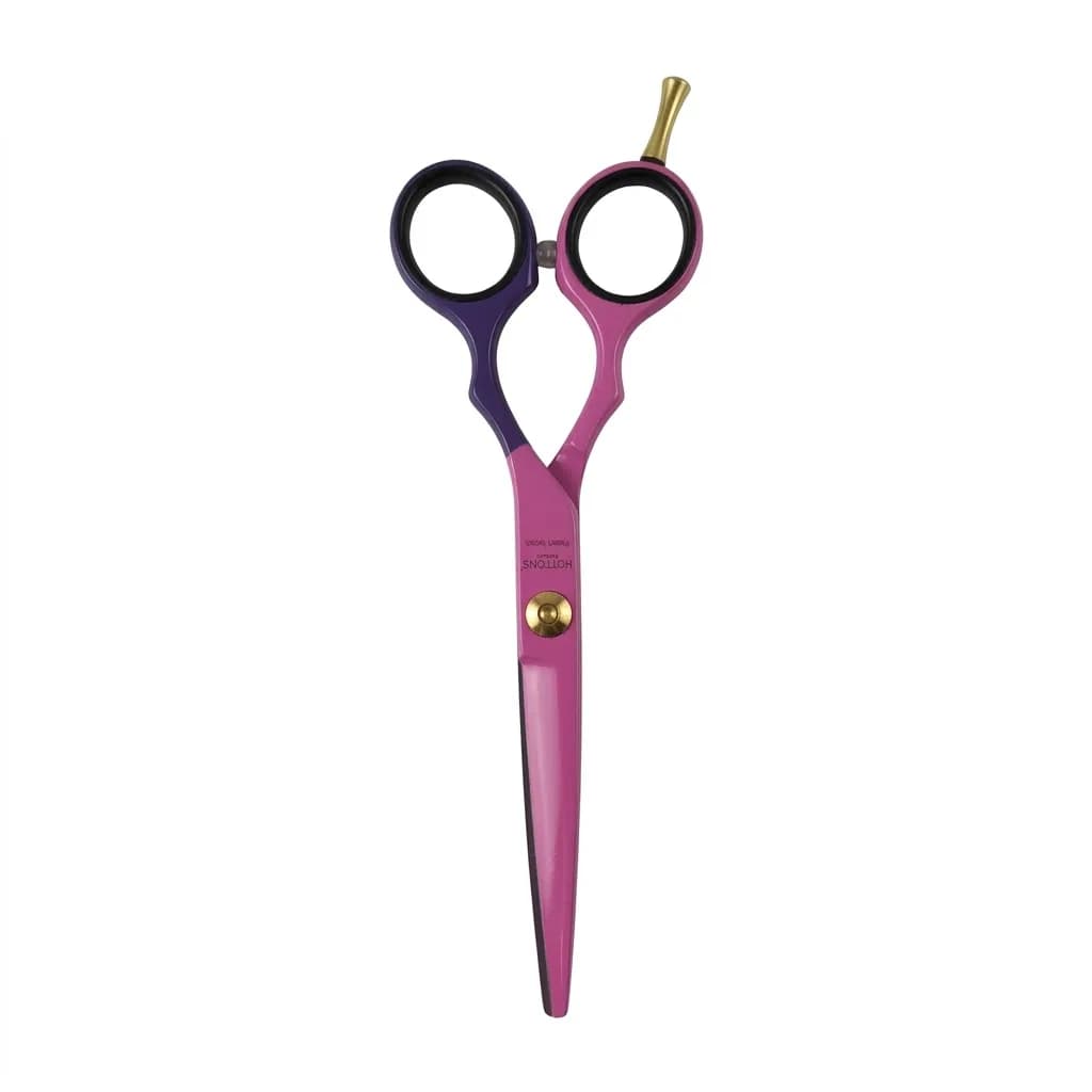HENBOR PROF CISEAU A CHEVEUX ROSE ET VIOLET 6 INOX 782P/6