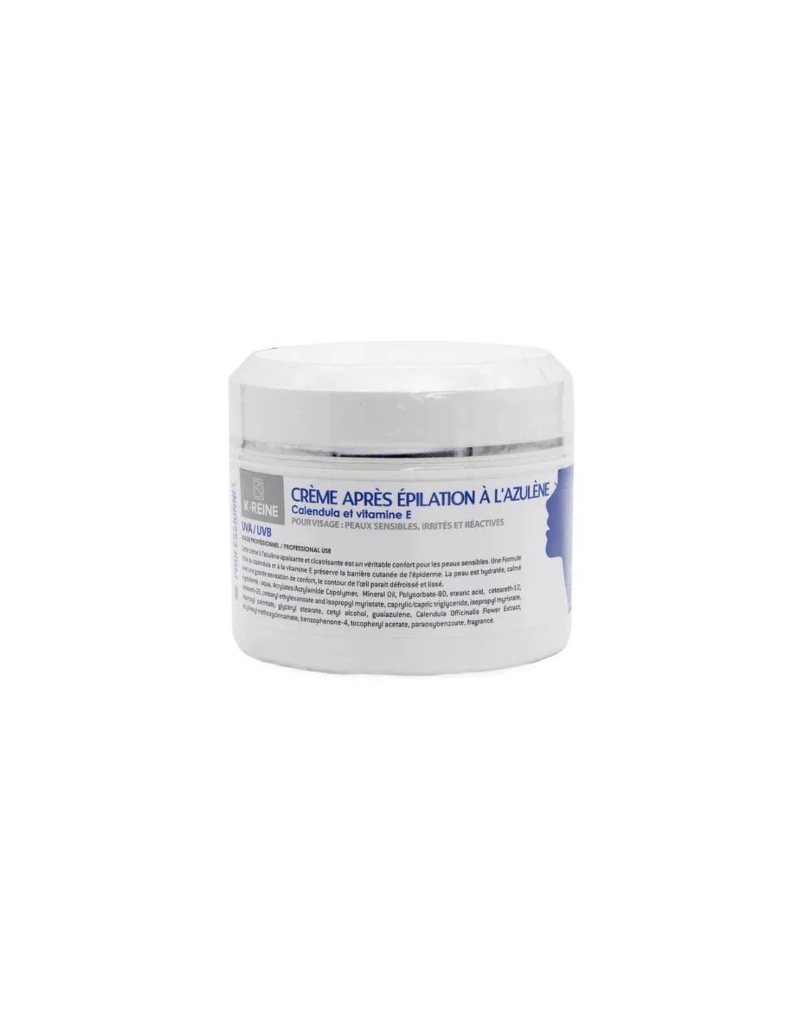 K-REINE CREME APRÈS ÉPILATION A L'AZULÈNE 450ML