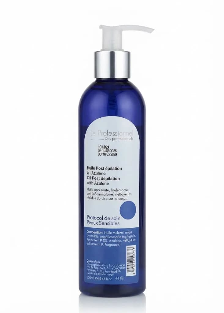 LE PROFESSIONNEL HUILE POST EPILATOIRE AZULENE 250ML