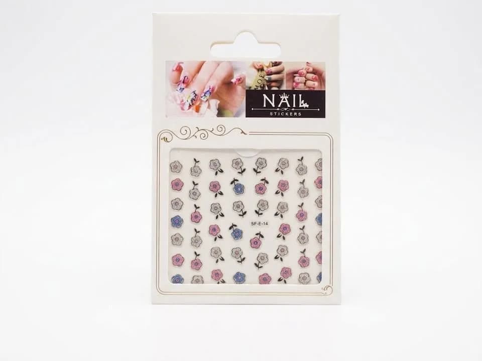 NAIL ART STICKER 3D QB
