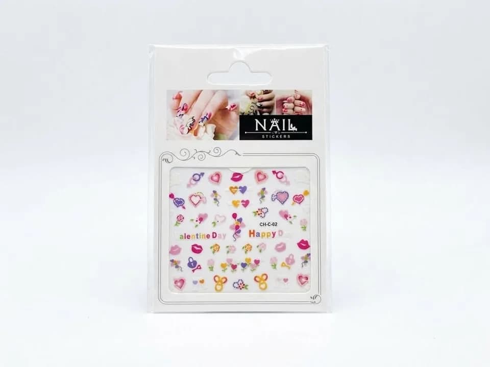NAIL ART STICKER 3D QS