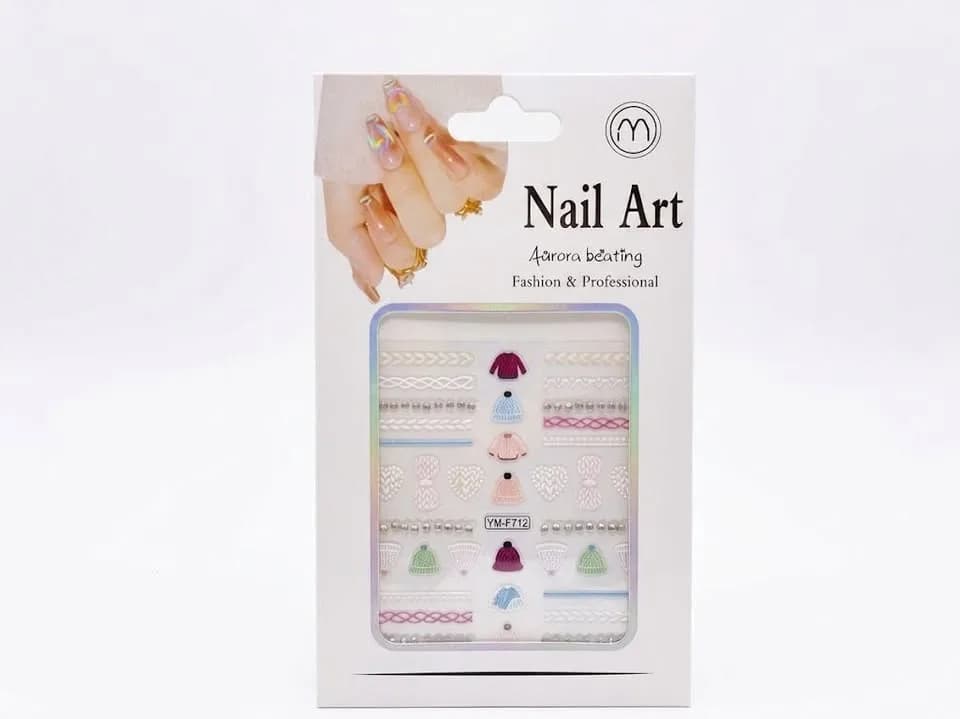 NAIL ART STICKER 3D 5