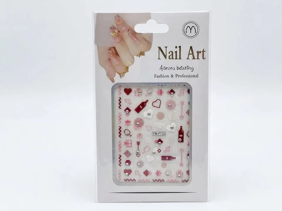 NAIL ART STICKER 3D 7