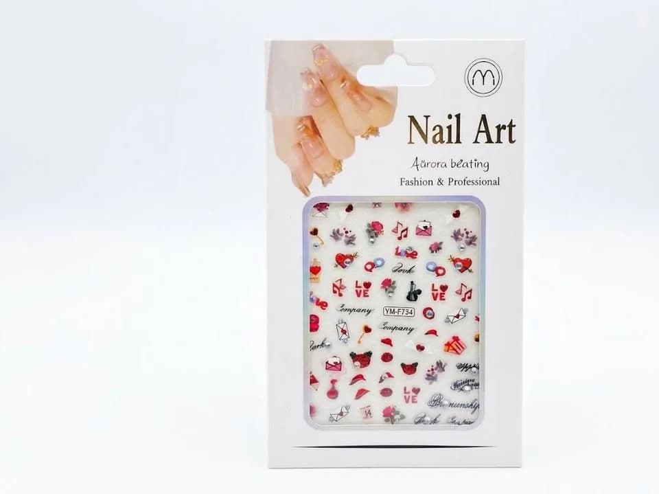 NAIL ART STICKER 3D 8