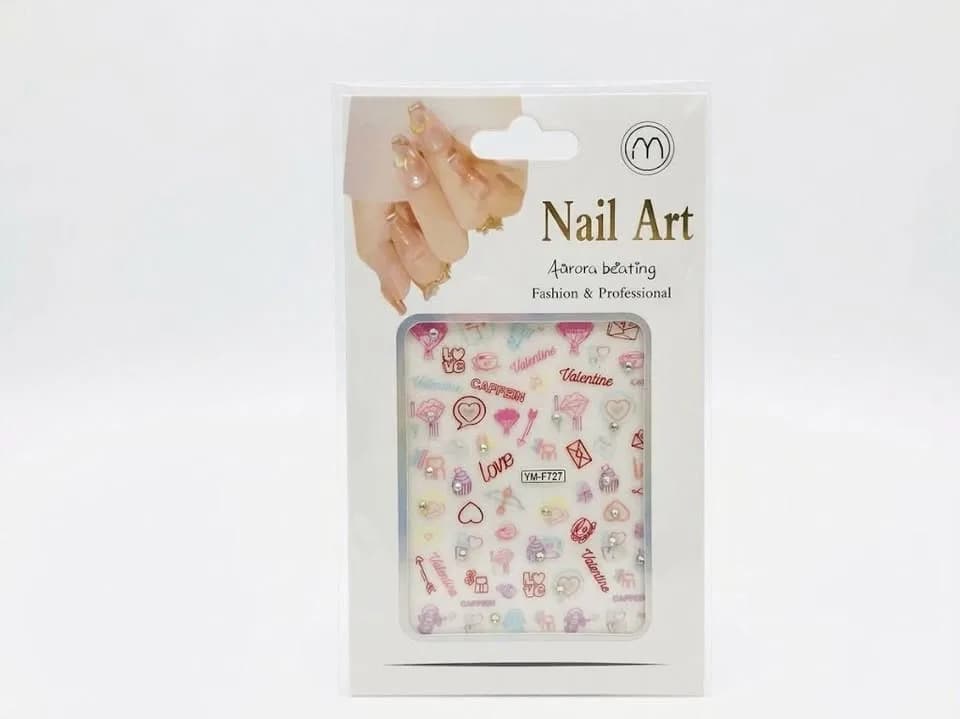 NAIL ART STICKER 3D 9