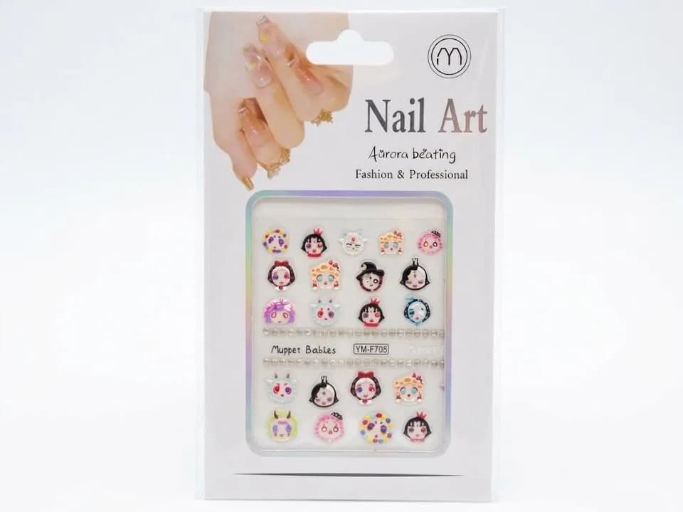 NAIL ART STICKER 3D 3
