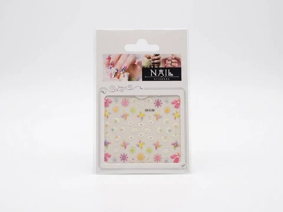 NAIL ART STICKER 3D QN