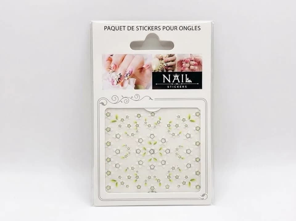 NAIL ART STICKER 3D QK
