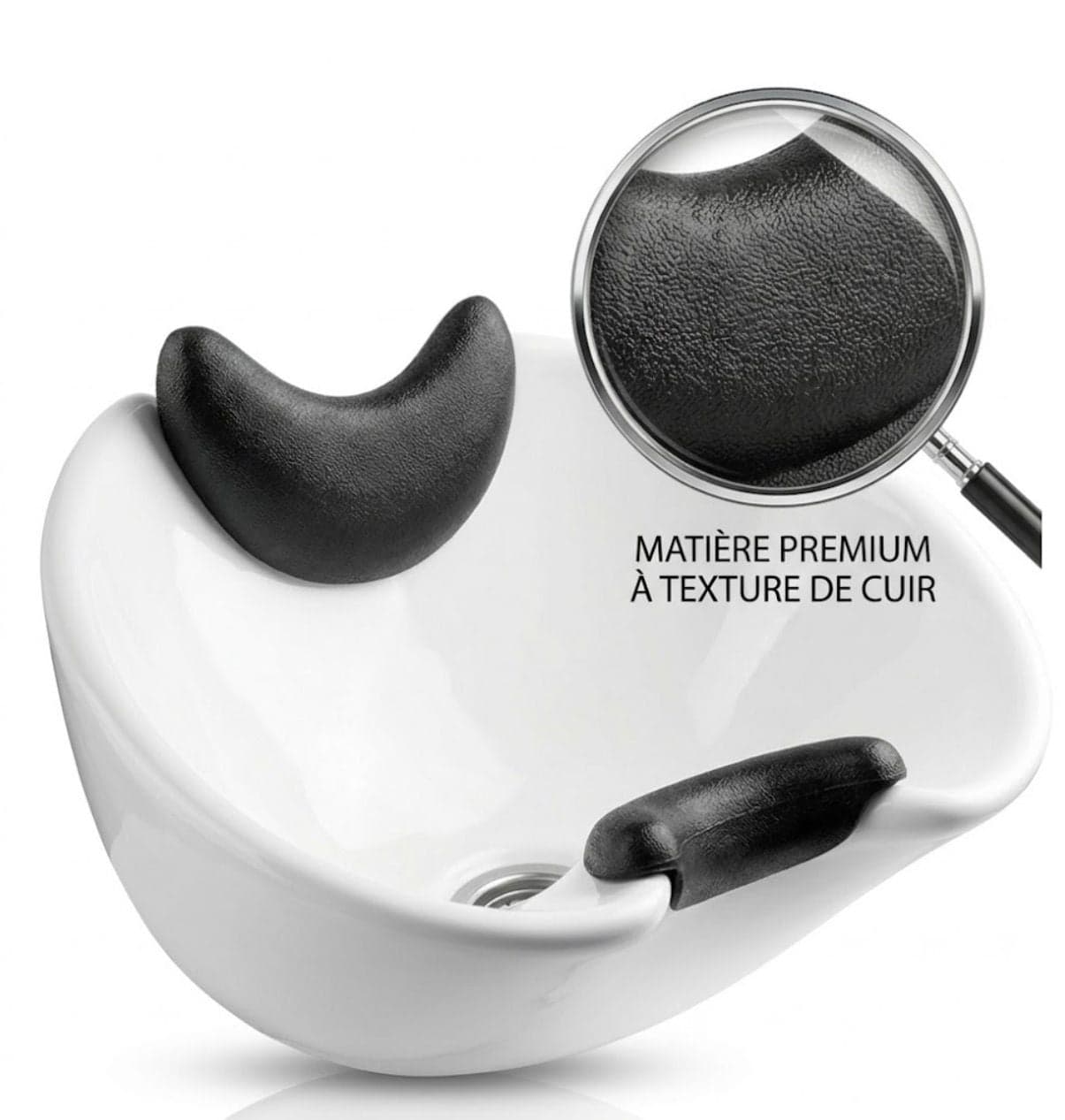 REPOSE-NUQUE EN SILICONE POUR BAC A SHAMPOING