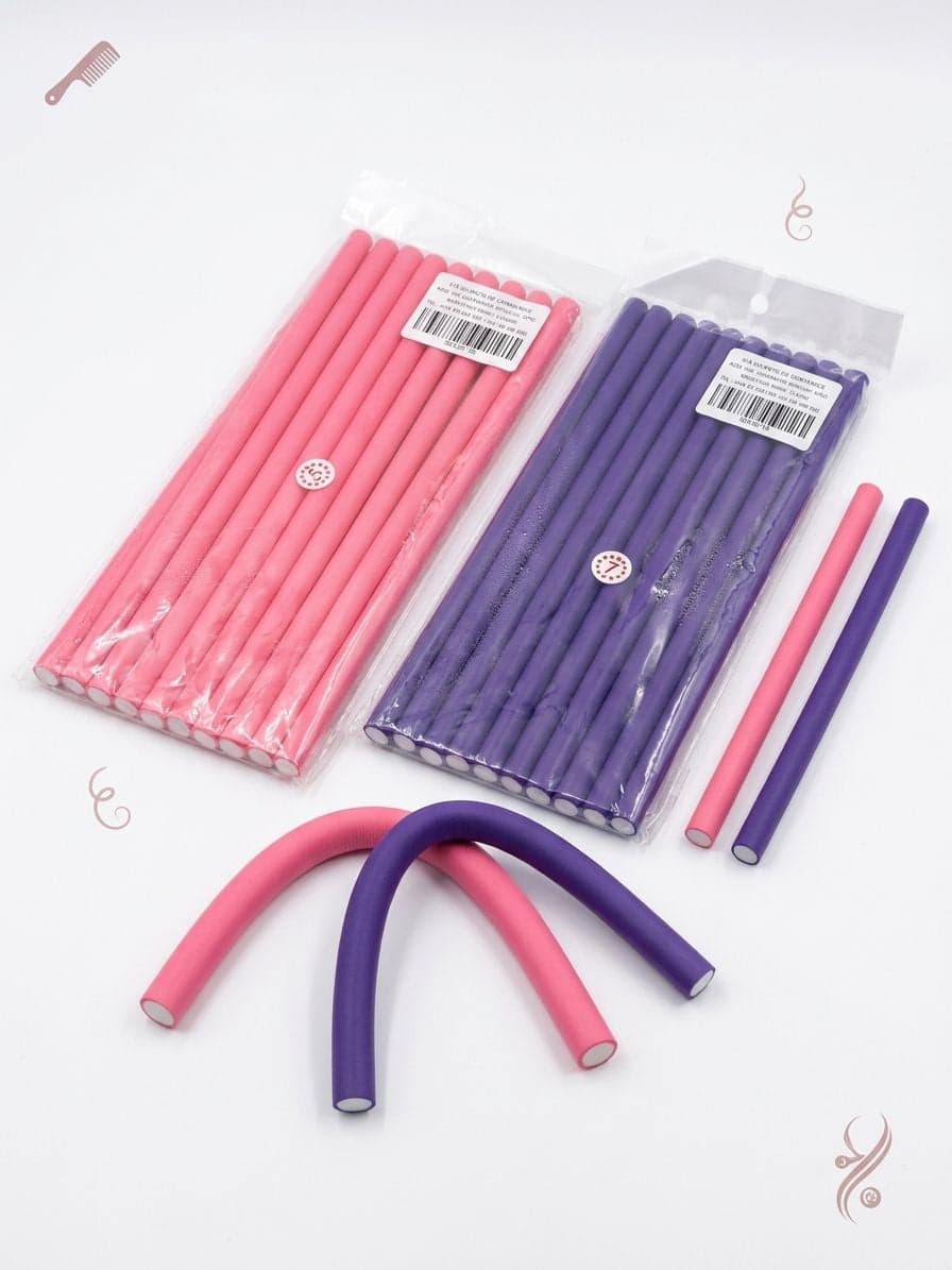 SET BIGOUDIS SOUPLE 10PCS N 5