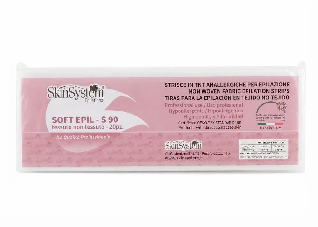 SKINSYSTEM PAPIER DEPILATOIRE 20 PIECES