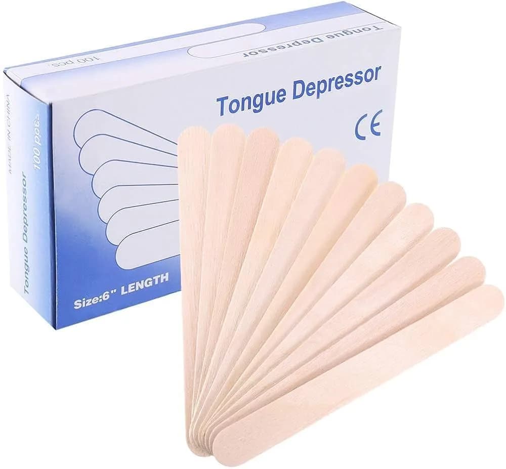 SPATULE TONGUE DEPRESSOR 100PCS