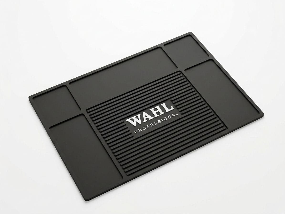 TAPIS DE COIFFURE ANTI-DERAPANT EN SILICONE 10-9