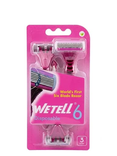 WETELL LADY RASOR 3 BLADES 3PCS