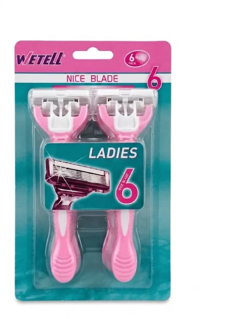 WETELL  RASOIRE 6 BLADEA 6PCS