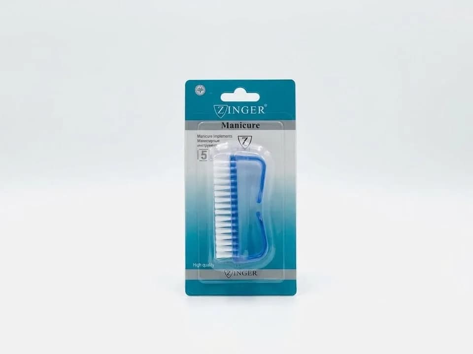 ZINGER BROSSE A ONGLE BLUE