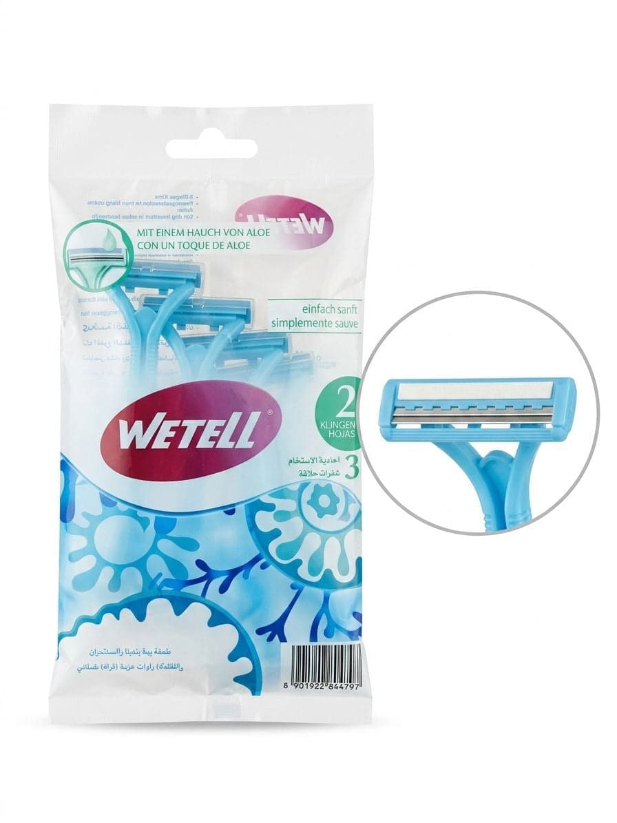 WETELL 2 BLADES 4PCS ALOE VERA