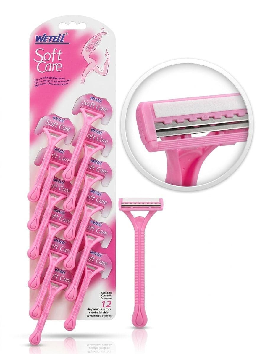WETELL SOFT CARE 2BLADES 1X12 RASOIRS