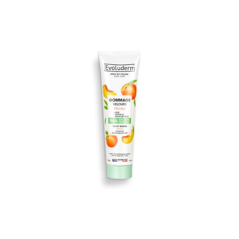 Evoluderm Gommage Visage Velours Peche 150ml